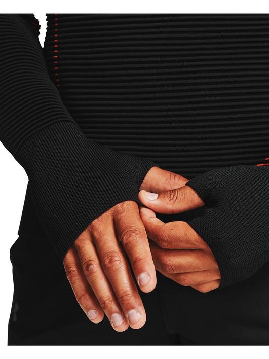 Siyah Erkek UA IntelliKnit Balaklavalı Kapüşonlu Üst