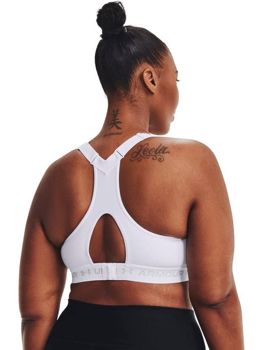Beyaz Kadın Armour® High Crossback Spor Sütyeni