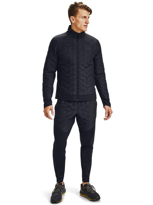 Siyah Erkek ColdGear® Reactor Run Hybrid Mont