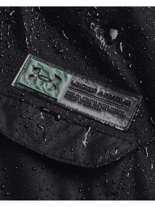 Siyah Erkek Armour Fleece® Storm Kapüşonlu Yelek