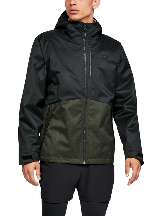 Siyah Erkek UA Porter 3-in-1 Ceket