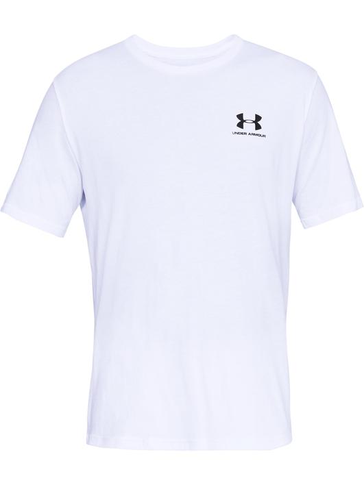 Beyaz Erkek UA Sportstyle LC Kısa Kollu T-shirt