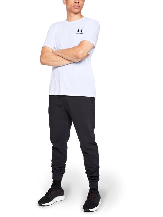 Beyaz Erkek UA Sportstyle LC Kısa Kollu T-shirt