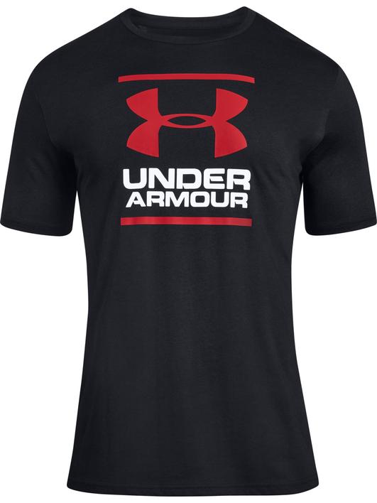 Siyah Erkek UA GL Foundation Kısa Kollu T-shirt