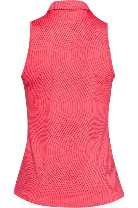 Pembe Kadın UA Zinger Kolsuz Novelty Polo