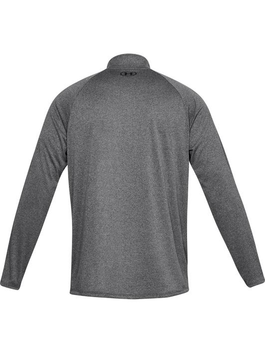Gri Erkek UA Tech 2.0 1/2 Fermuarlı Uzun Kollu T-shirt