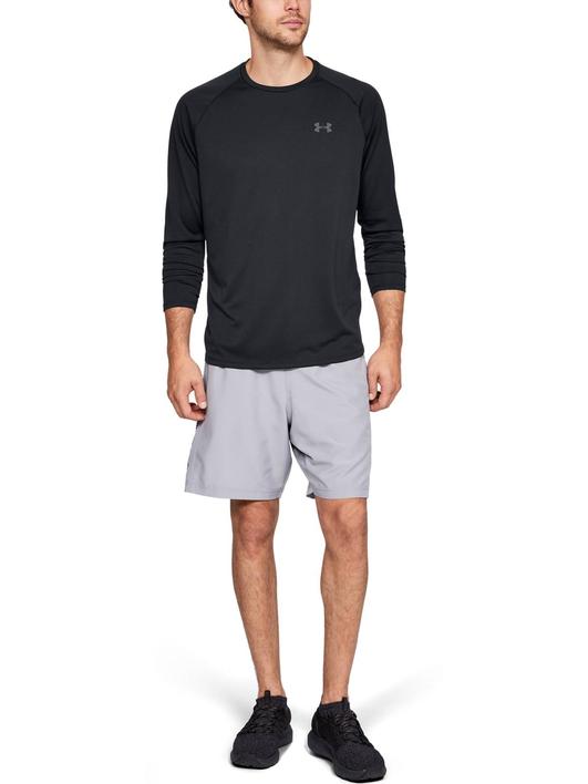 Siyah Erkek UA Tech™ Uzun Kollu T-shirt