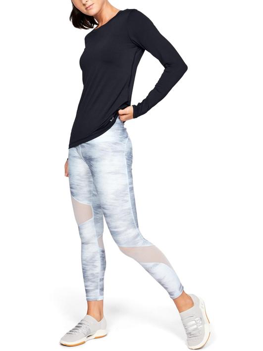 Siyah Kadın HeatGear® Armour Uzun Kollu