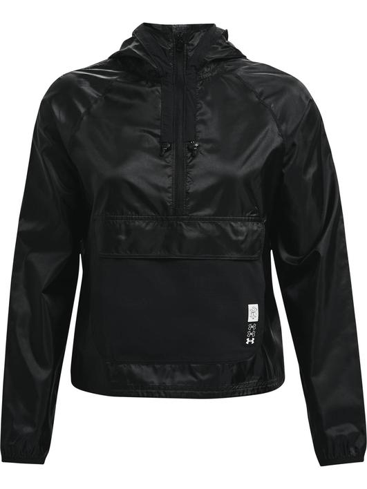 Siyah Kadın UA Run Anywhere Anorak Mont