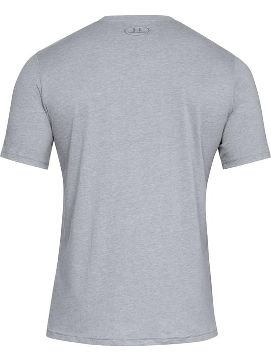 Gri Erkek UA Boxed Sportstyle Kısa Kollu T-shirt