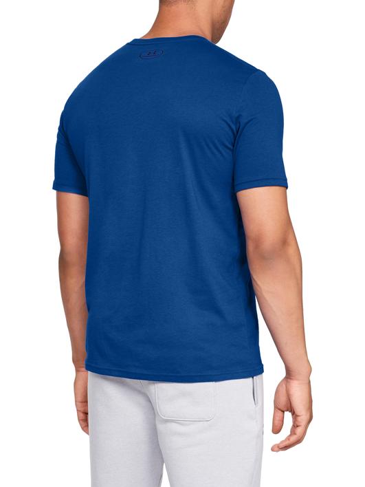 Mavi Erkek UA Boxed Sportstyle Kısa Kollu T-shirt