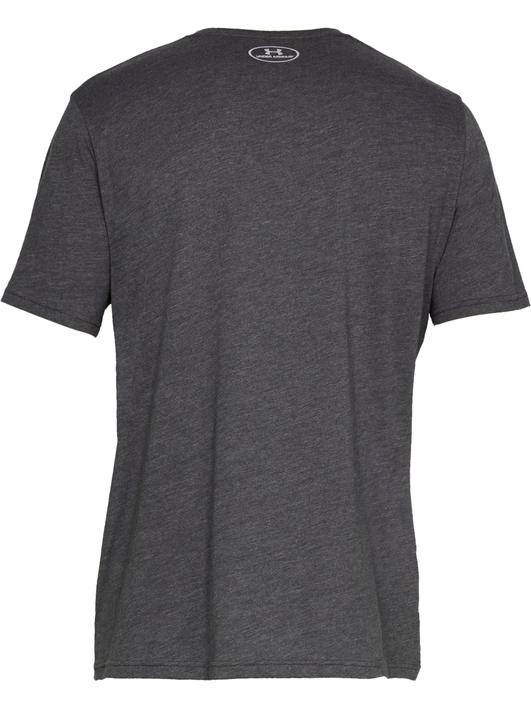 Gri Erkek UA Big Logo Kısa Kollu T-shirt