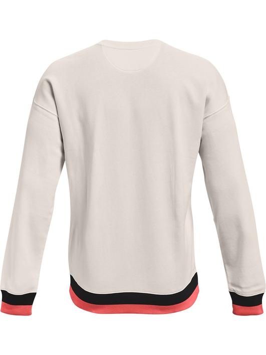 Beyaz Erkek UA Rival Fleece AMP Crew