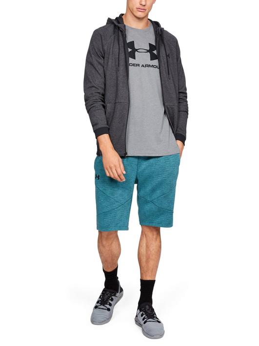 Gri Erkek UA Sportstyle Logo Kısa Kollu T-shirt