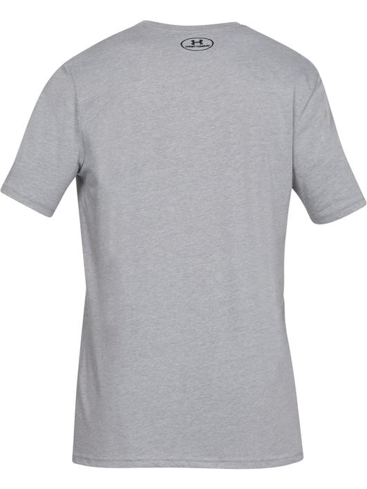 Gri Erkek UA Sportstyle Logo Kısa Kollu T-shirt