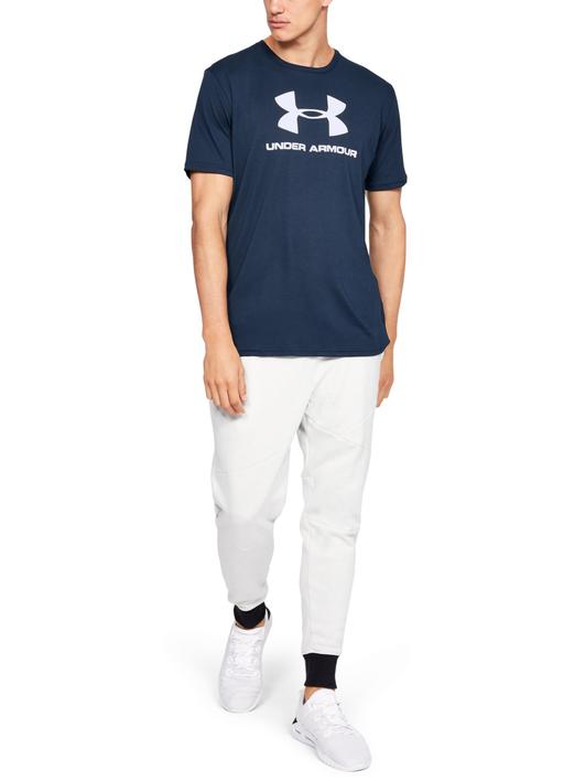 Lacivert Erkek UA Sportstyle Logo Kısa Kollu T-shirt
