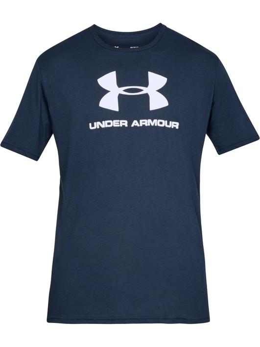 Lacivert Erkek UA Sportstyle Logo Kısa Kollu T-shirt