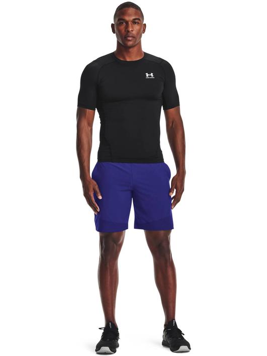 Siyah Erkek UA HeatGear Armour Compression Kısa Kollu T-shirt