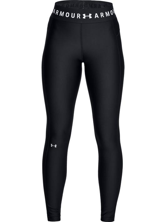 Siyah Kadın HeatGear® Armour Branded Waistband Tayt