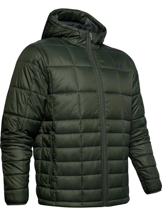 Yeşil Erkek UA Armour Insulated Kapüşonlu Mont