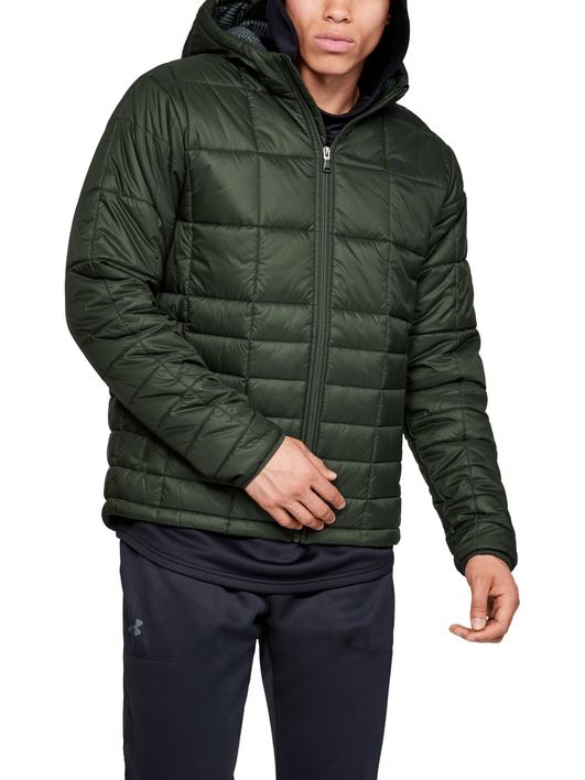 Yeşil Erkek UA Armour Insulated Kapüşonlu Mont