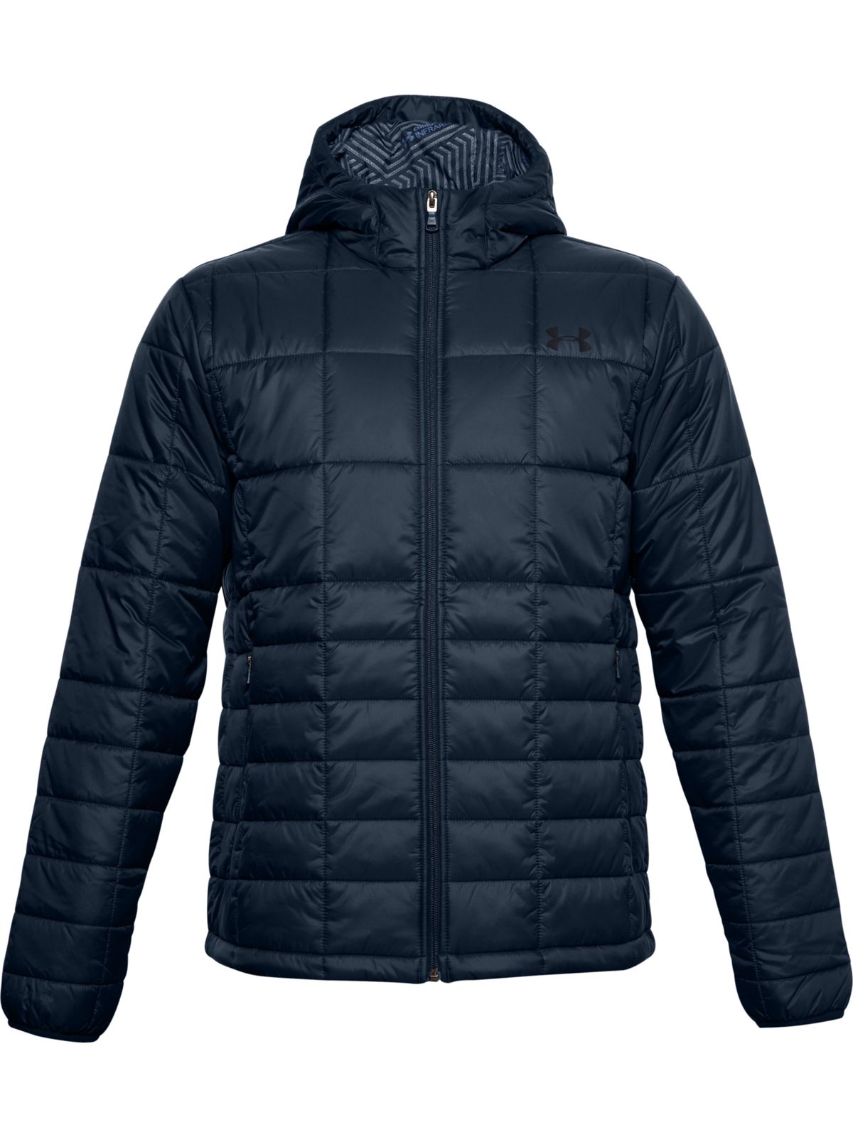 Erkek UA Armour Insulated Kapüşonlu Mont Lacivert