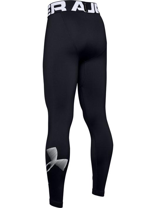 Siyah Erkek Çocuk ColdGear® Armour Tayt