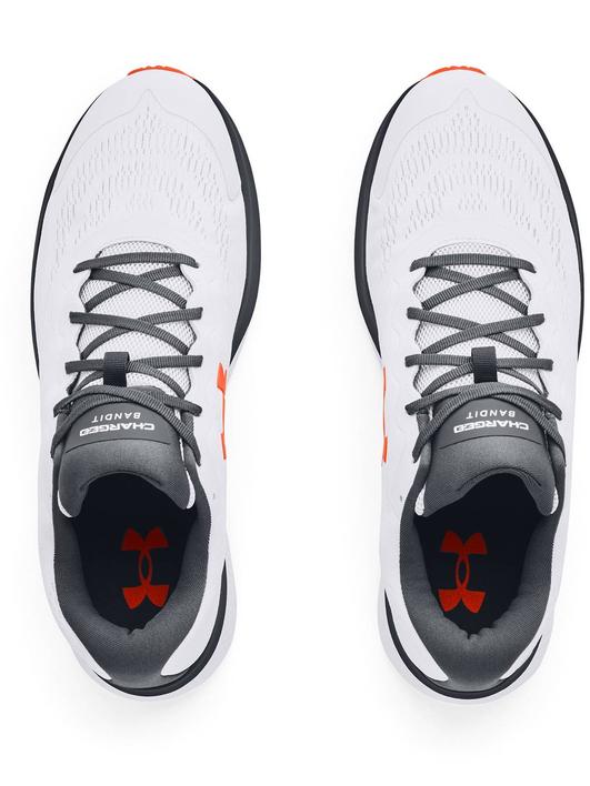 Beyaz Erkek UA Charged Bandit 6 Koşu Ayakkabısı