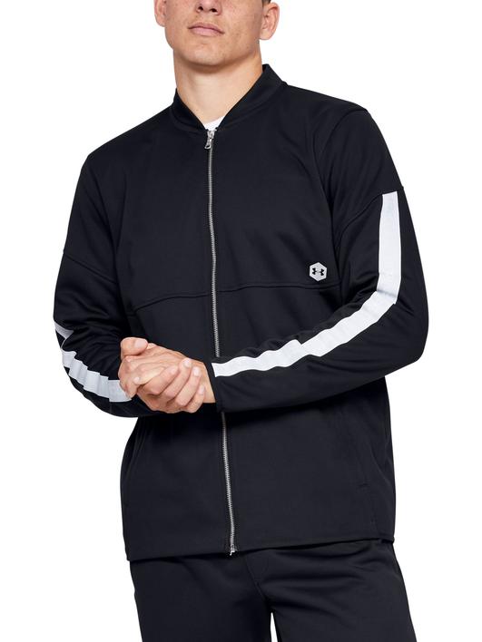 Siyah Erkek UA Recover Knit Warm-Up Mont