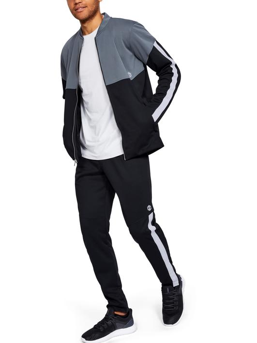 Siyah Erkek UA Recover Knit Warm-Up Eşofman Altı