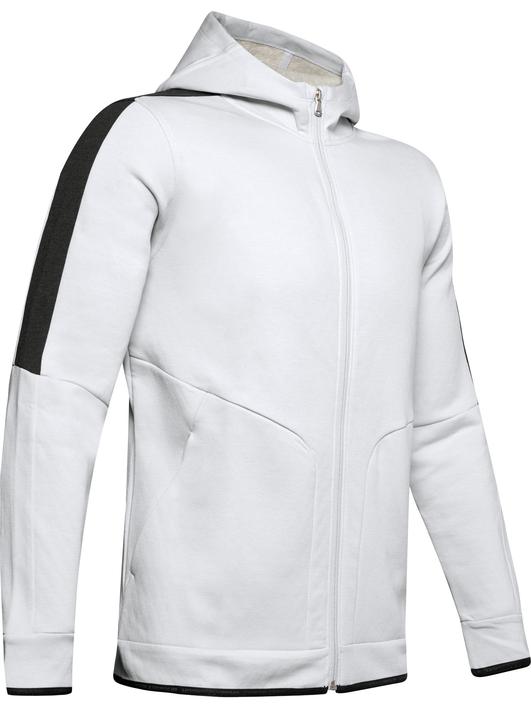 Gri Erkek UA Recover Polar Tam Boy Fermuarlı