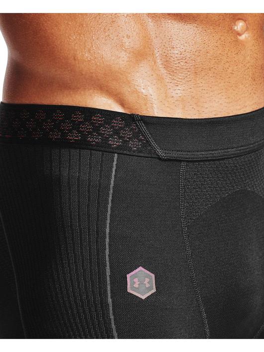 Siyah Erkek UA RUSH™ Dikişsiz Long Şort