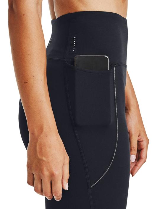 Siyah Kadın UA Meridian + Moisture Infuse Tayt