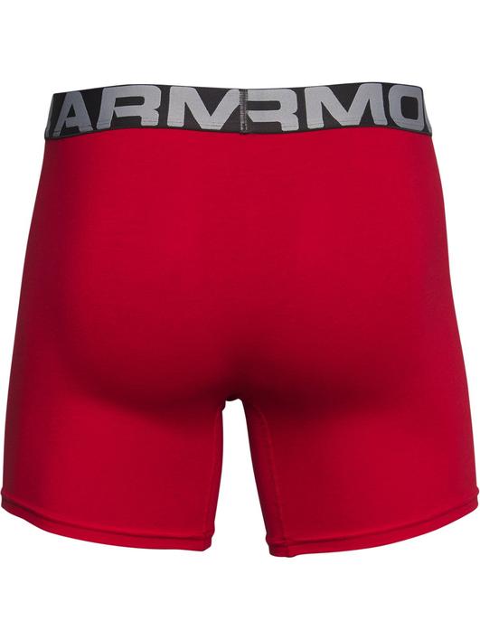Kırmızı Erkek Charged Cotton® 6" Boxerjock® – 3'lü Paket