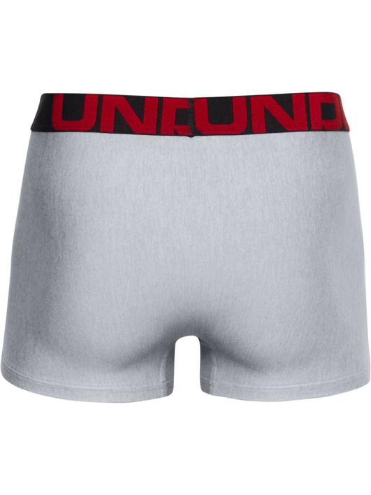 Gri Erkek UA Tech™ 7,5 cm Boxerjock® – 2'li Paket