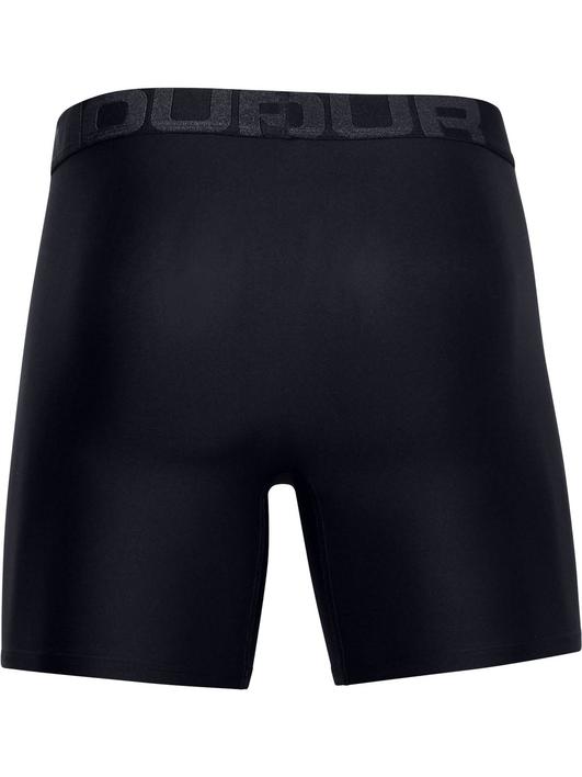 Siyah Erkek UA Tech™ 6" Boxerjock® – 2'li Paket