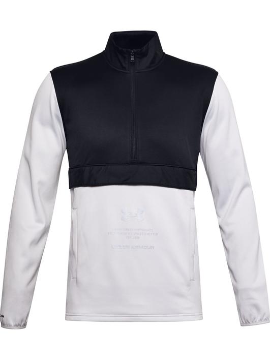 Siyah Erkek Armour Fleece® Storm ½ Fermuarlı