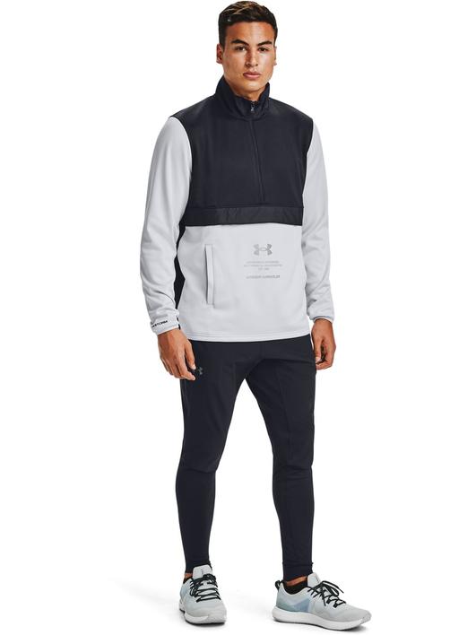 Siyah Erkek Armour Fleece® Storm ½ Fermuarlı