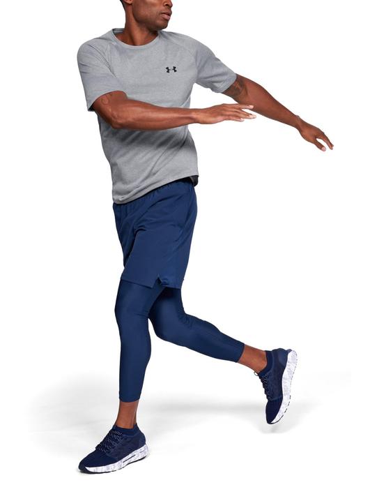 Gri Erkek UA Tech 2.0 Kısa Kollu T-shirt