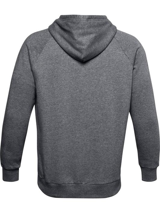 Gri Erkek UA Rival Fleece Kapüşonlu Üst