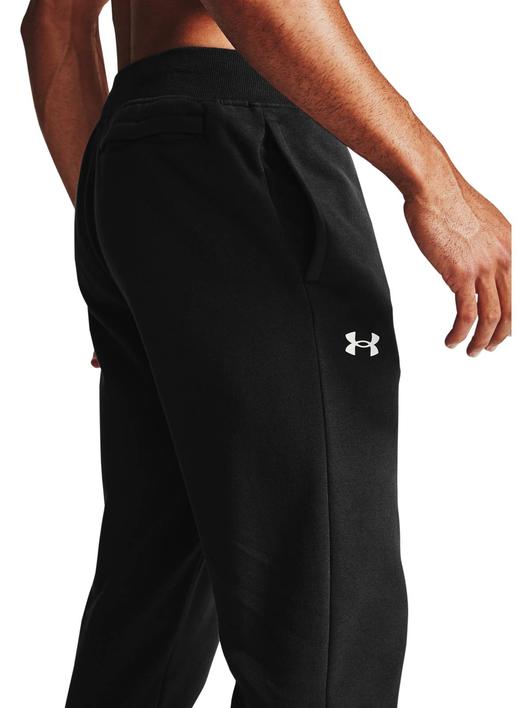 Siyah Erkek UA Rival Cotton Eşofman Altı