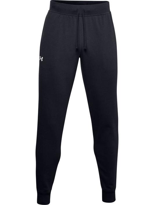 Siyah Erkek UA Rival Cotton Eşofman Altı