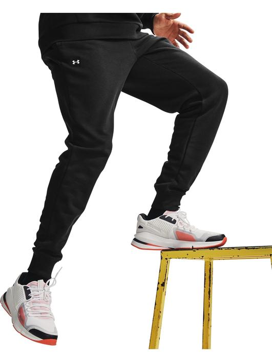 Siyah Erkek UA Rival Fleece Eşofman Altı