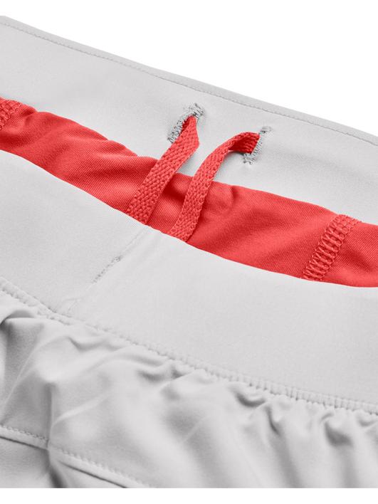 Gri Erkek UA Launch 2'si 1 arada Koşu Şortu