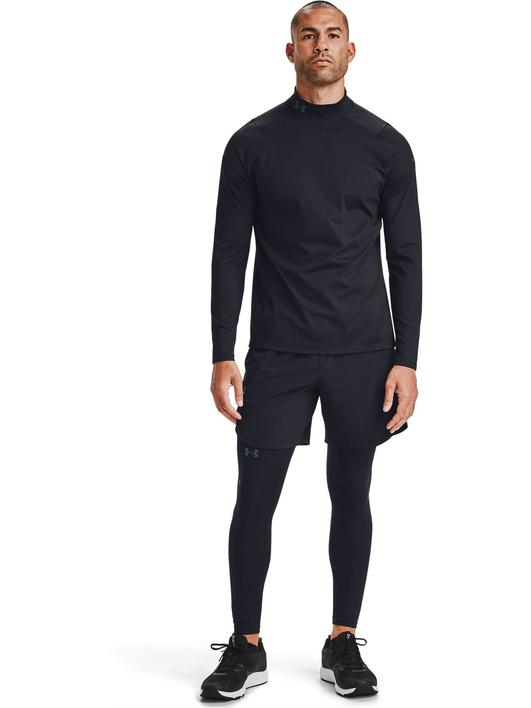 Siyah Erkek UA RUSH™ ColdGear® 2.0 Tayt