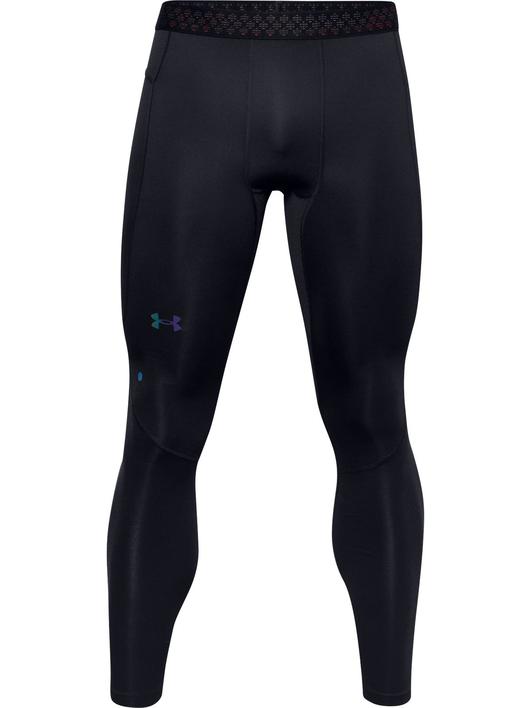 Siyah Erkek UA RUSH™ ColdGear® 2.0 Tayt
