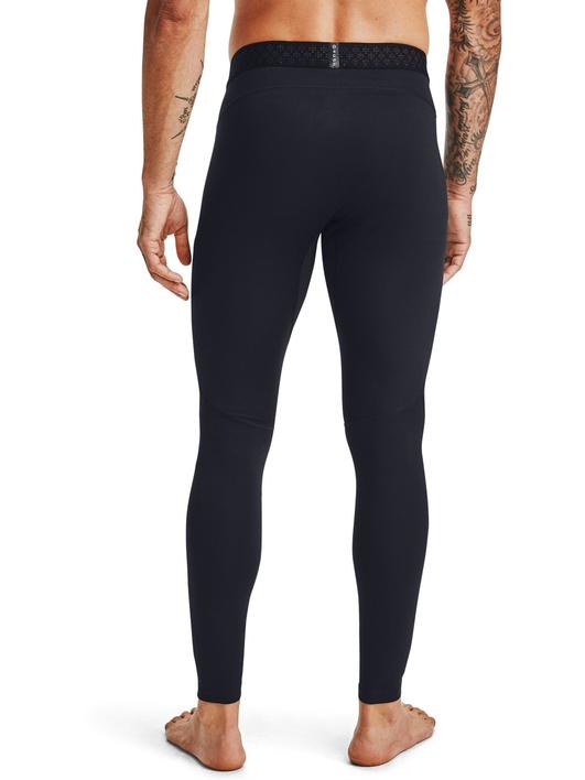 Siyah Erkek UA RUSH™ ColdGear® 2.0 Tayt