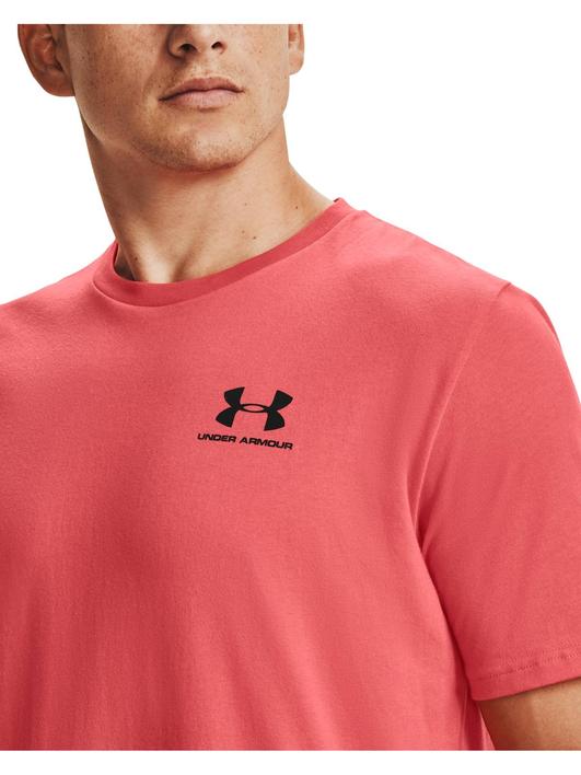 Kırmızı Erkek UA Sportstyle LC Kısa Kollu T-shirt