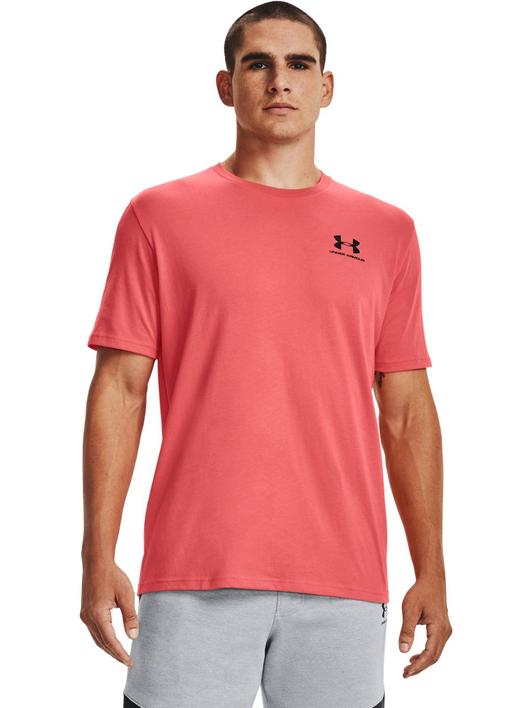 Kırmızı Erkek UA Sportstyle LC Kısa Kollu T-shirt