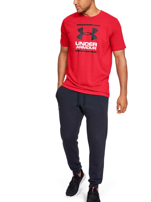 Kırmızı Erkek UA GL Foundation Kısa Kollu T-shirt